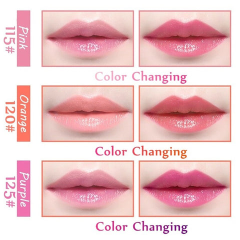 1pc Magic Color Changing Lipstick Orange Waterproof Moisturizer Lip Balm Long Lasting Nourish Protect Lips Care Makeup Cosmetics