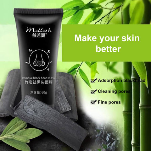 Bamboo Charcoal Black Head Remover Mask Cleansing Mask Stick Oil Control Eggplant Acne  Care Moisturizing Blackhead Makeup TSLM1