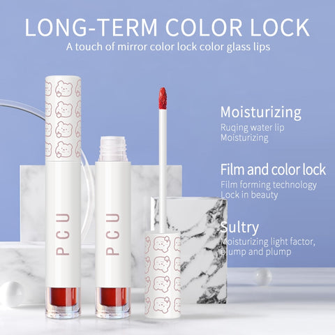 6 Colors Liquid Lipstick Velvet Matte Lip Gloss Waterproof Lip Glaze Lip Stick Long Lasting Sexy Red Lip Tint Women Makeup TSLM2