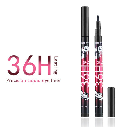 Black Liquid Eyeliner Pencil Portable Quick Dry Waterproof 36 Hours Sweatproof Long-lasting  Easy To Draw Eye Liner Pen Cosmetic