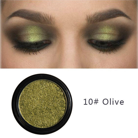 Beyprern Eyeshadow Palette Holographic Shiny Matte Glitter Pigment Eye Shadow Glitter Metal Eye Makeup Maquillage