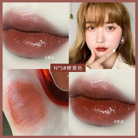 Lipstick Makeup Long Lasting Lip Gloss Moisturizing Lip Balm Easy To Color Korean Make Up Beauty Cosmetics Maquillaje TSLM1