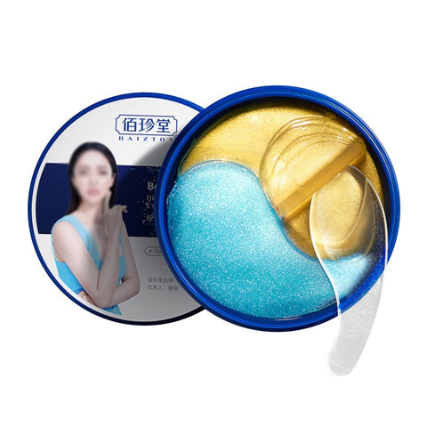 Deep Sea Caviar 24K Gold Moisturizing Eye Mask Remove Dark Circles Anti Age Bag Eye Wrinkle 60pcs Collagen Gel Eye Patches korea