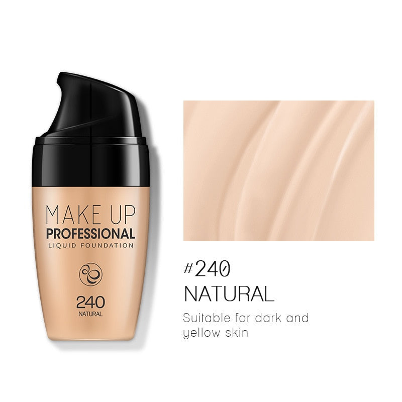 Professional Cover Liquid Concealer Makeup Even Skintone Face Corrector Waterproof Falwless Base Make Up 30ml BB Cream