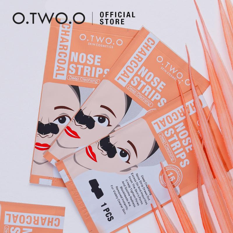 O.TWO.O 1PC Nose Blackhead Remover Mask Deep Cleansing Skin Care Shrink Pore Acne Care Mask Nose Black Dots Pore Clean Strips