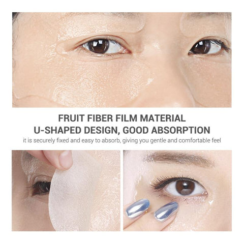 50pcs Retinol Eye Mask Hyaluronic Acid Moisturizing Eye Patches Serum Anti-Aging Anti-Puffiness Dark Circles Bags Eye Care TSLM1
