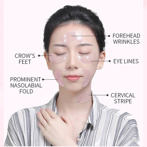 Japan Sakura Moisturizing Facial Serum Fade Fine Lines Brighten Skin Face Cream Remove Dark Circles Eye Bags Repair Eye Mask