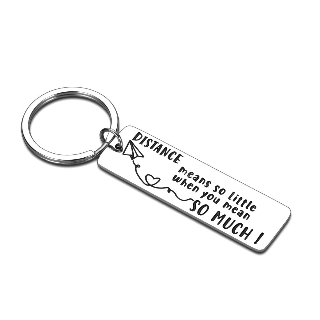 Gifts for Boyfriend from Girlfriend Long Distance Relationships Friendship Gifts Military Keychain Christmas Gifts