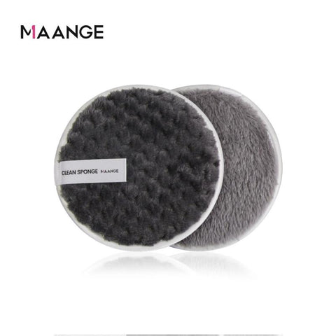 MAANGE Soft Makeup Removal Sponge Maquillaje Flutter Face Washing Cotton Flapping Reusable Sponge Face Cleansing Sponge TXTB1