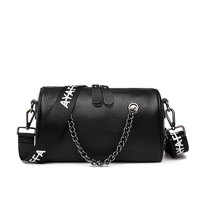 Beyprern 100% Cowhide Luxury Chain Handbags Women Bags Designer Crossbody Bags For Women Purses And Handbags High Quality Leather Totes