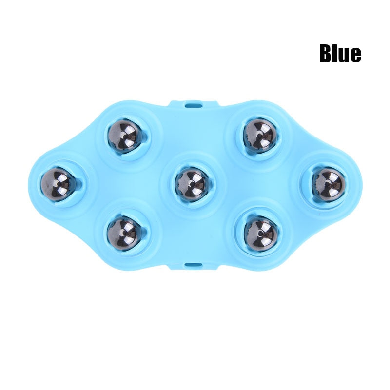 Black Friday Big Sales Roller Ball Body Massage Glove Anti-Cellulite Muscle Pain Relief Relax Massager For Neck Back Shoulder Buttocks Face Lift Tools