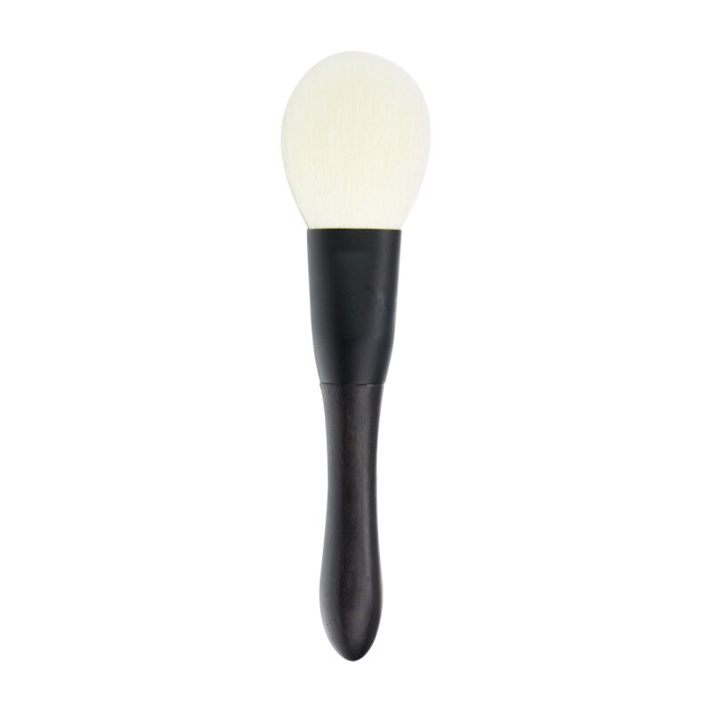 1Pcs Facial Makeup Brush Loose Powder Mixed Blush High-quality Copper Tube Goat Hair Powder Brush for Makeup Artist