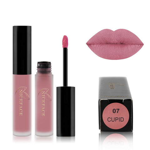 New 24 Color Liquid Lipstick Matte Makeup Waterproof Red Lip Long Lasting Gloss Mate Black Lip Stick Matte Liquid Lipsticks