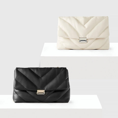 Fashion Simple Chain Large Designer Soft PU Leather Shoulde Messenger Bag for Woman 2021 Purses and Handbags Luxury Designer