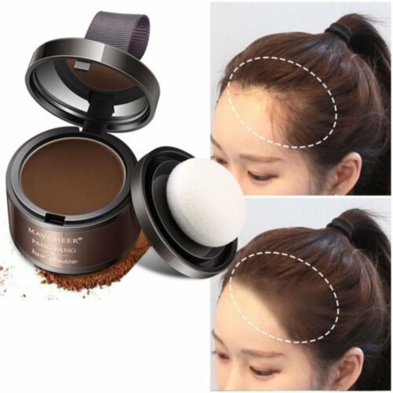 2022 Hot 4 Color Natural Hair Shadow Powder Fluffy Hair Line Shadow Makeup Concealer Root Cover Up Coverage Hair Loss Product