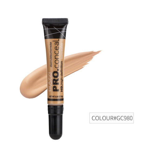 Nude Makeup Facial Foundation Waterproof Cover Blemish Base Fluid Concealer Oil Control Lasting Brighten Skin BB Cream Cosmetics