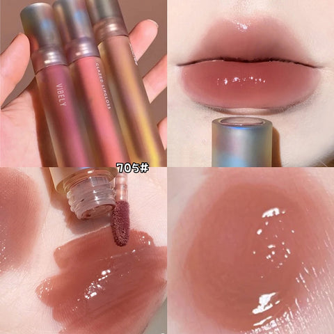 Beyprern 1 Pcs Lipstick Beautiful Moisturizing Long Lasting Nonstick Cup Velvet Silky Lip Gloss Not Fade Makeup Cosmetics For Girl Women