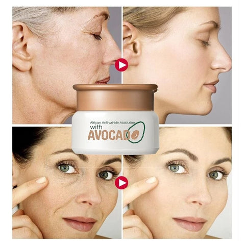 Laikou Africa Anti-wrinkle Moisturizer Avacado Anti-cracking Nourish Tender Anti Aging Skin Whitening Serum skin Care Face Cream