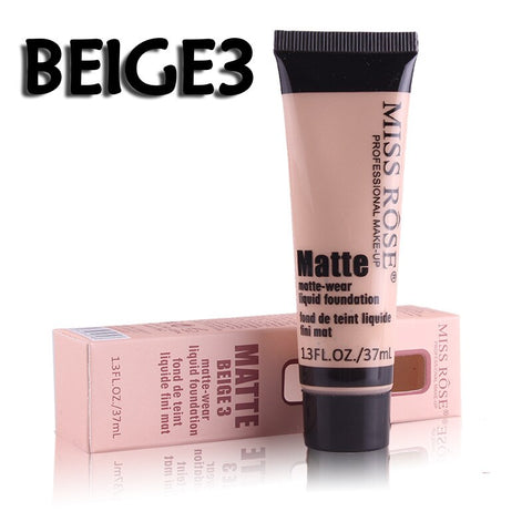 Professional Base Matte Liquid Foundation Makeup Waterproof Face Concealer Foundation Cosmetics Repair Face Make Up
