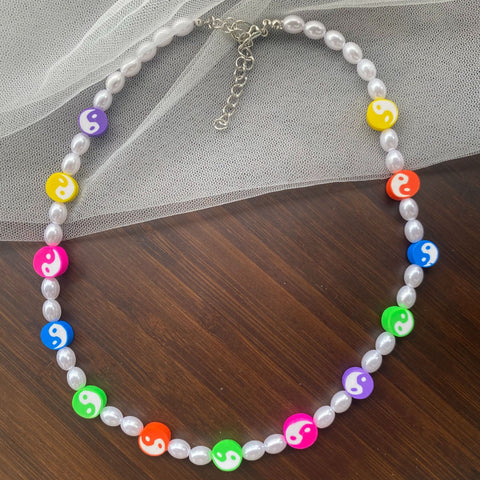 DIEZI Elegant Korean Imitation Pearl Necklace For Women Sweet Cute Girls Fruit Heart Pendant Choker Necklace 2021 New Jewelry