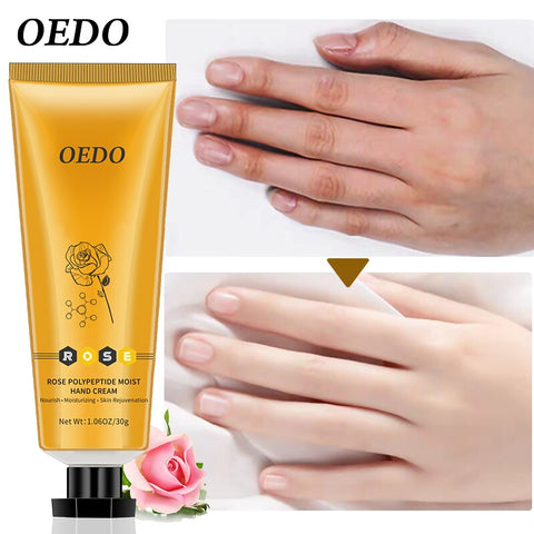Rose Peptides Snow Lotus Hand Cream Essence Skin Care Whitening Repair Nourishing Dilute Fine Lines Firming Soften Horny Beauty
