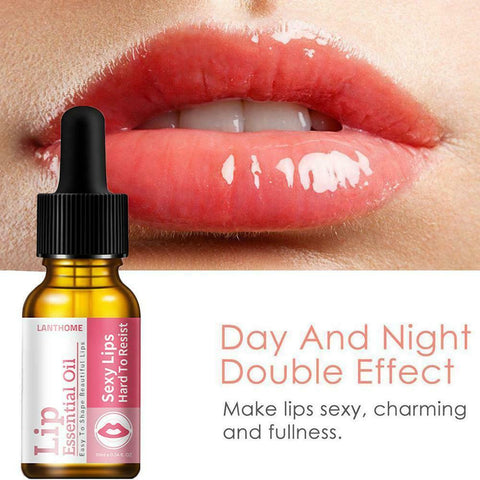 Beyprern 10Ml Lip Plumper Nourish Oil Remove Dead Skin Moisturizing Essence Anti Ageing Wrinkle Lighten Lip Lines Lip Care Essential