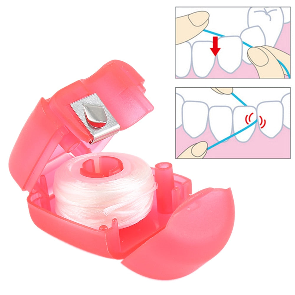 1Pcs 15M Dental Floss Oral Hygiene Kit Teeth Care Oral Care Tooth Clean Dental Dentes Oral Dental Floss