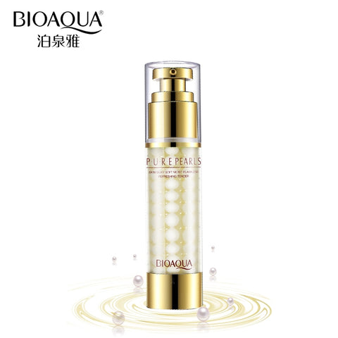 BIOAQUA Brand Skin Care Pure Pearl Face Cream Hyaluronic Acid Deep Moisturizing Anti Wrinkle Face Care Whitening Essence Cream