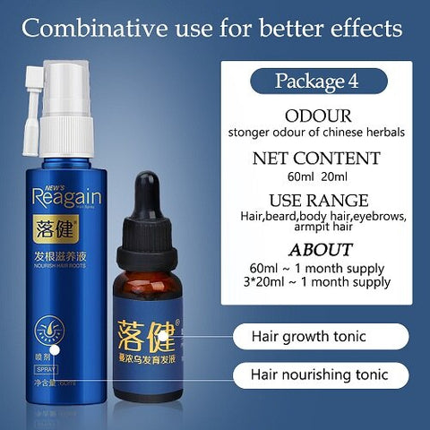 Hair Growth Essence Control Oil Nourishing Hair Help Growth Hair Treatment for Anti hair Loss Sets Natural Herbal Oil Hair Care