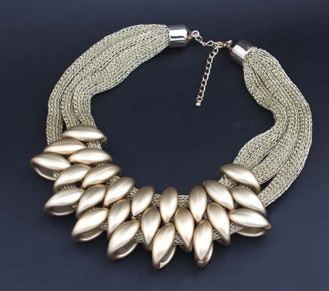 Fashion Charm Statement Necklaces Pendants Vintage Choker Collar Ethnic Black Gold 2018 New Maxi Pendants necklace women jewelry