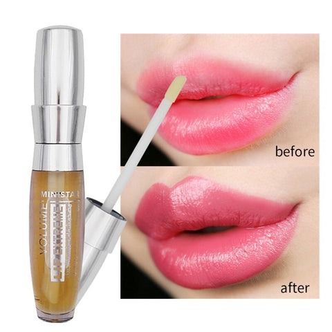 Christmas gift 3D Long Lasting Sexy Moisturizing Lip  Waterproof Big Transparent Lip Gloss Makeup Lip Color Plumper Extreme