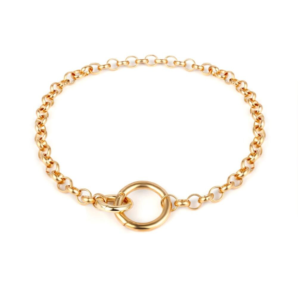 DIEZI Vintage Pearl Choker Necklace For Women 2019 New Gold Color Coin Chain Multilayer Statement Necklace For Girls Jewelry