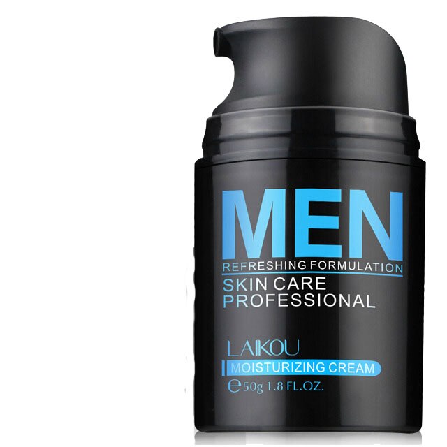 Brand Laikou Natural Men's Skin Care Cream Face Lotion Moisturzing Oil Balance Brighten Pores Minimizing 50g Men Facial Cream