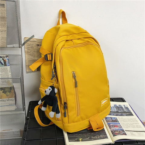 Unisex Large Capacity Teenagers Students Backpack Junior And high School Sashion Boys Girls Schoolbag Waterproof Travelling Bag