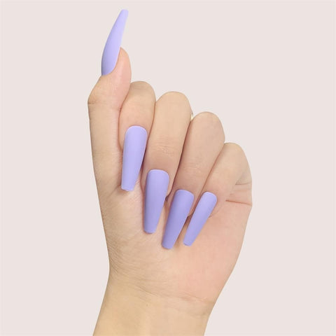 Professional Butterfly fake nails overhead coffin artificial nails tips with designs Long ballet press on nail false nails set