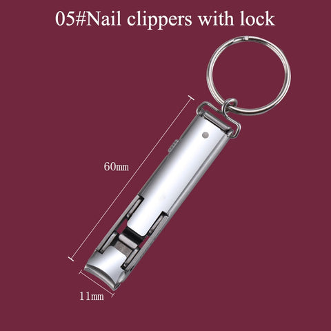 Christmas Gift Thanksgiving High Quality Stainless Steel Ultra-thin Foldable Hand Toenail Clipper Cutter Trimmer Keychain Nail Clipper With Bottle Opener