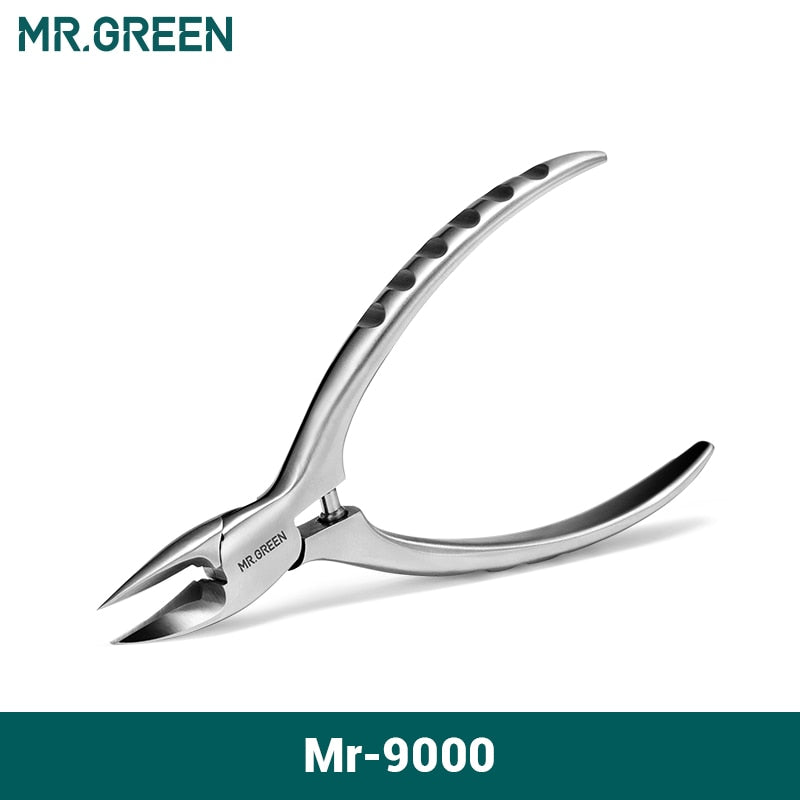 MR.GREEN Toenail Clippers Ingrown Nail Cutters Pedicure Tools Olecran Thick Hard Podiatry Toe Nail Correction Manicure tool