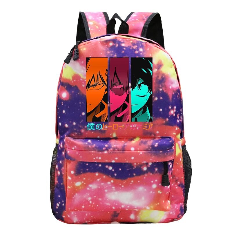 My Hero Academia Anime Children Bag Cute Cartoon Kids Bags Kindergarten Preschool Backpack for Boys Girls Baby Anime School Bags