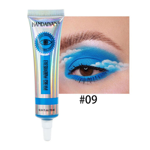Beyprern 12 Color Matte Liquid Eyeshadow Lasting Eye Shadow Powder Super Waterproof Red Orange Yellow Blue Eye Shadow Pigment Cosmetics