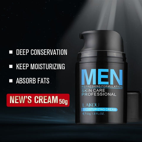 Hyaluronic Acid Face Cream Oil-control Men Lift Anti-Wrinkle Firming Shrink Pores Acne Day Cream Moisturizing Whitening