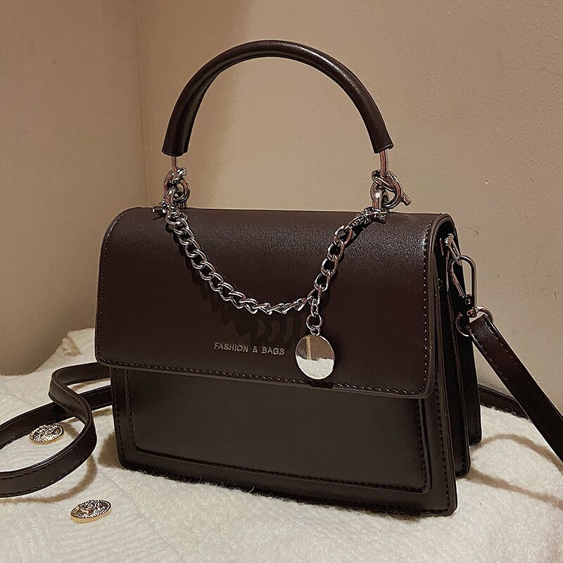 Elegant Female Square Tote bag 2022 Fashion New High quality PU Leather Women's Designer Handbag Travel Shoulder Messenger Bag