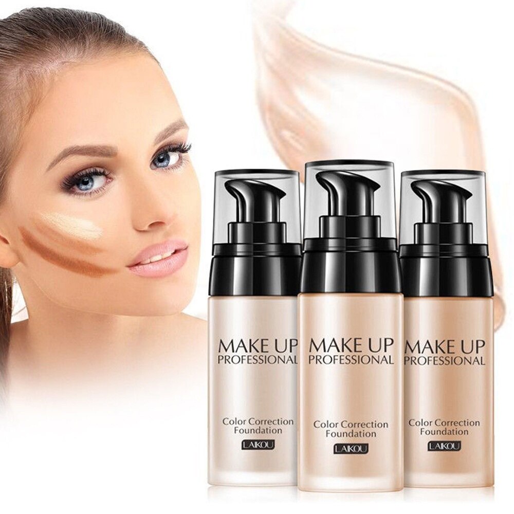 Makeup Base Face Liquid Foundation BB Cream Concealer Moisturizer Oil-control Whitening Waterproof Liquid Foundation