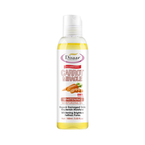Carrot Soothing Massage Oil Repair Damaged Skin Replenish Moisture Face Oil 100ML Refines Pores Men Woman Body Care OIL