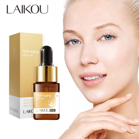 LAIKOU Pro Anti-Aging Serum Deeply Nourishing & Moisturizing ,Prevent Freckles Reduce Wrinkles And Fine Lines Brighten Skin Tone