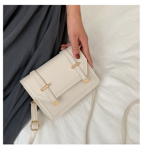 2022 Mini Small Square Shoulder Bag Crossbody Bag Fashion PU Leather Women Designer Wallet Handbags Designer Messenger Handbag