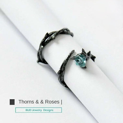New 2021 Trend Women Rings Jewelry S925 Sterling Silver Black Simple Fashion Niche Design Index Finger Cold Wind Couple Rings
