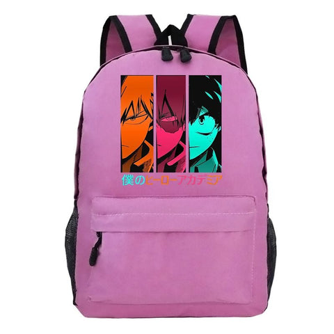 My Hero Academia Anime Children Bag Cute Cartoon Kids Bags Kindergarten Preschool Backpack for Boys Girls Baby Anime School Bags