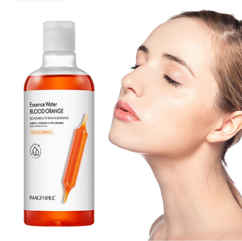 300ML Blood Orange Essence Improve Skin Tone Face Toner Deep Moisturizing Improve Rough Repair Skin After Sun Facial Serum