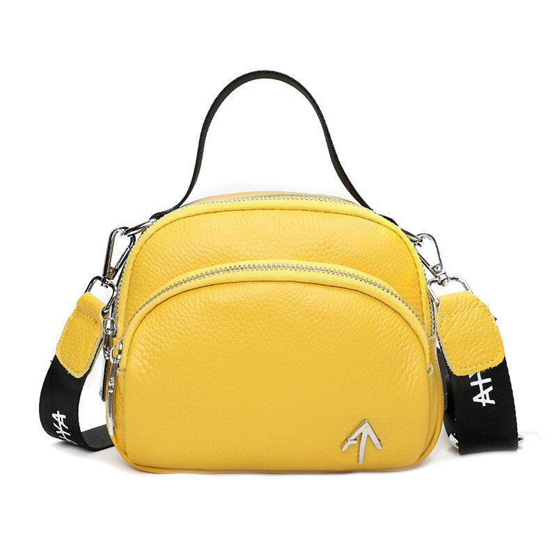 Women High Quality Genuine Leather Handbag Women's Bag Soft Cowhide Shoulder bag Designer Tote bag Fashion Luxury Messenger Bag