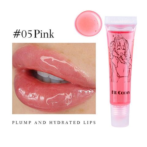 8 Colors Cosmetic Plumper Natural Moisturizing Plumping Lip Oil Spicy Peppermint Lip Gloss Liquid Lipstick